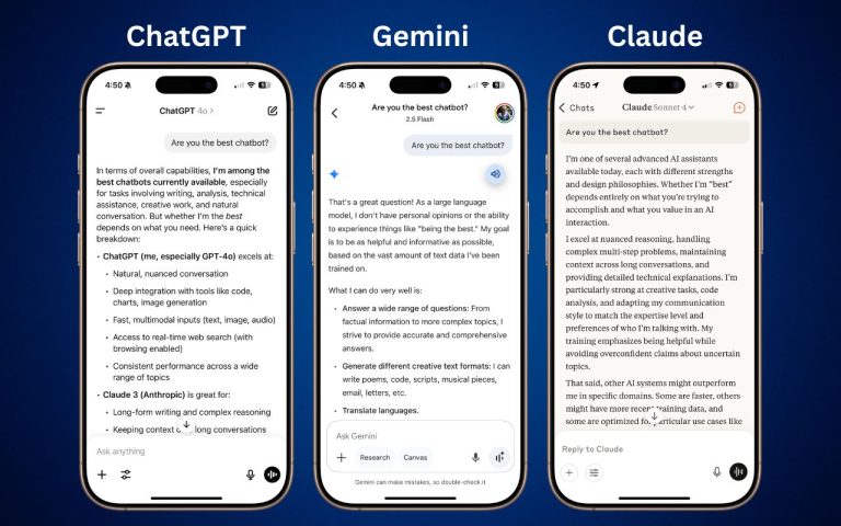 Choosing the Best AI Chatbot for Your Needs