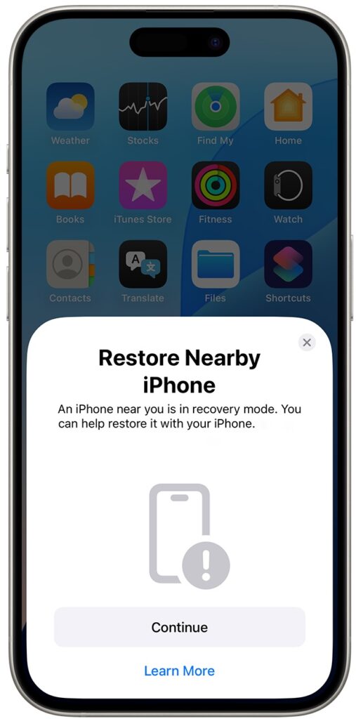 recovering-from-a-failed-update-with-a-nearby-iphone-or-ipad Monge IT